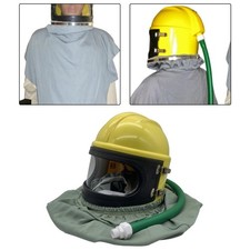 Sandstrahlhelm mit