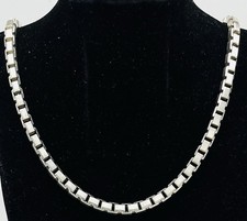 800/- Silber Kette, venezianer, 52 cm lang, 4,5  mm breit