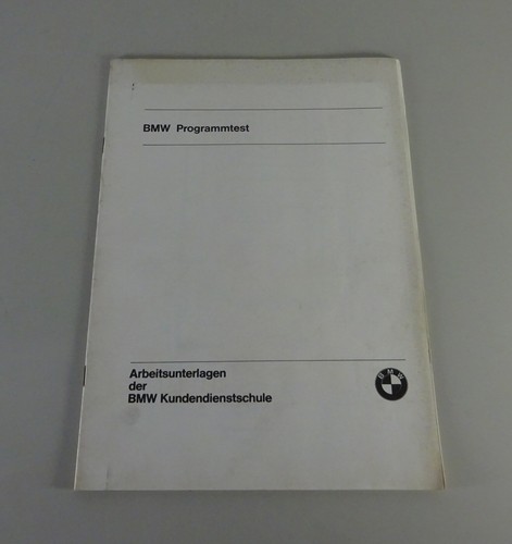 Schulungsunterlage bmw - schulungsunterlage,