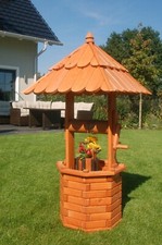 Zierbrunnen Holzbrunnen