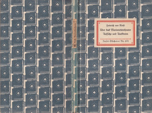 Insel bücherei 0481 1a - nr., 0481-1a