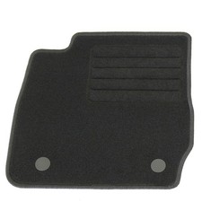 Fußmatte vorne links für Ford Fiesta MK7 2008-2017 Autoteppich Druckknopf Halter