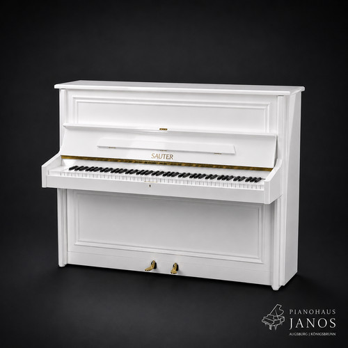 Klavier piano sauter weiß - klavier,
