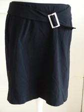 Wolford Schwarzer Bleistiftrock in Gr. 40 knielang mit Gürtel