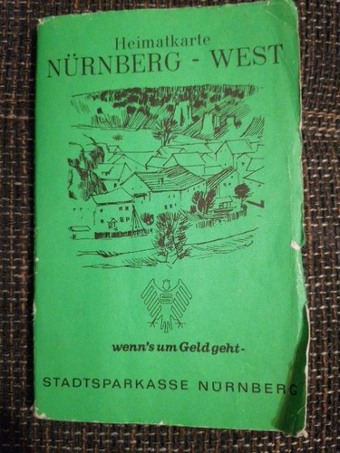 Heimatkarte nürnberg west - 27, nürnberg-west