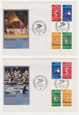 Bund 734/37 FDC SZ 1b, SZ 2b