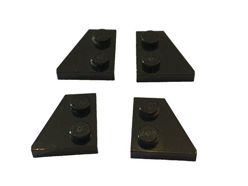 Lego keilplatte 2 schwarz - lego, x