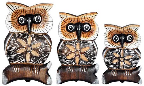 Eule schu 3er set aus - eule,