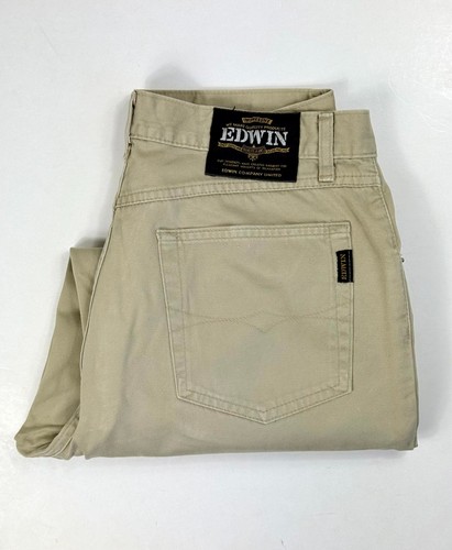 Edwin standard beige men - beige, pants