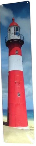 Blechschild 10x46