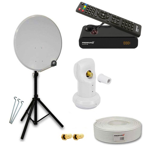 Sat anlage 80cm satelliten - tv,