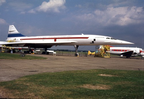 Flugzeugrutsche concorde 101 - concorde,