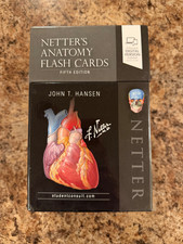 Netter's Anatomy Flash Cards
