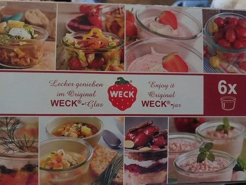 Weck sturzgläser 165ml - 6x,