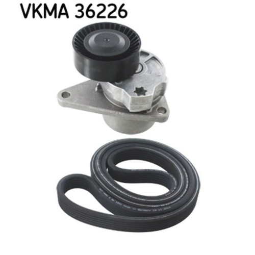 Keilrippenriemensatz skf vkma - keilrippenriemensatz,