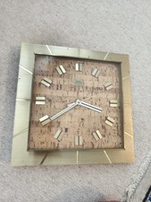 Wanduhr Holz Diehl - Vintage