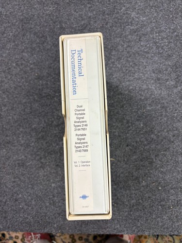 Technical documentation bruel - technical,