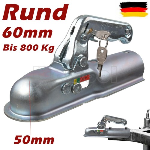Zugkugelkupplung 800 rund - kg,
