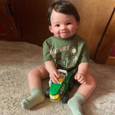 28in Reborn Baby Doll Painted