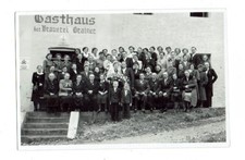 OP38 GASTHAUS BRAUEREI GRAINER TANN HOCHZEITSGESELLSCHAFT ORIGINAL FOTO RARITÄT