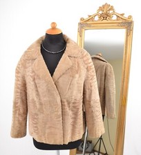 A5321 BREITSCHWANZ PERSIANER JACKE ECHT PELZ PELZJACKE - BROADTAIL PERSIAN LAMB