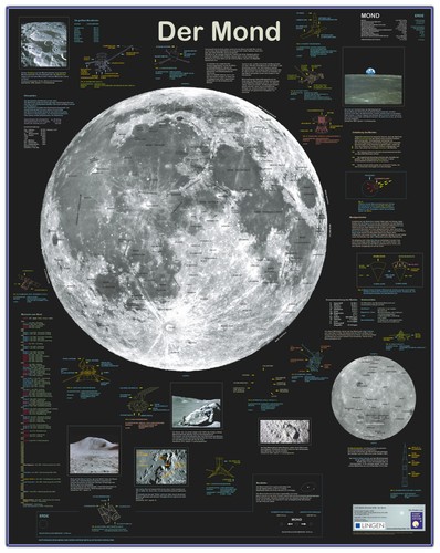 Grossposter der mond - grossposter, "der