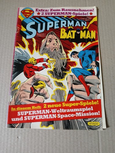 Superman batman heft 1984 - superman,