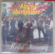 LP ALPSKI KVINTET- ALPENOBERKRAINER Ivanka + Janko Herbststimmung  AT VM Records