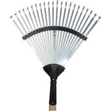 SHW Laubbesen Profi  22 flache Zkg. verstellb. 32-48 cm mit Dülle schwarz/verz.