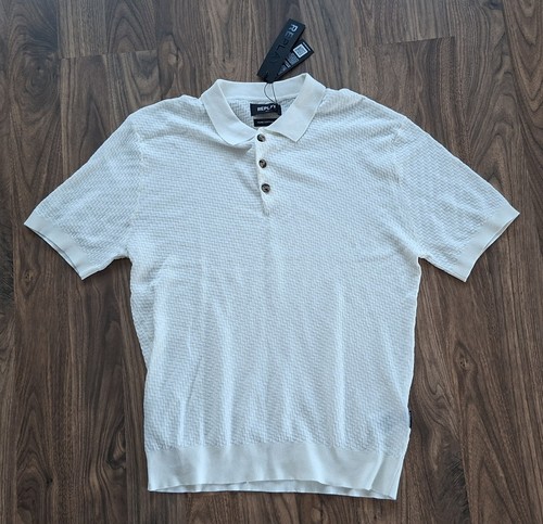 Replay herren polo strickshirt - polo,
