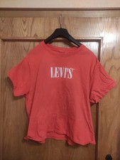 Levis T-Shirt Damen Rot Gr.L