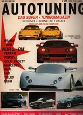 Zeitschrift AUTOTUNING von 5. 1991 Schnitzer Lotec Honda M3 Polo