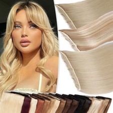 Ein-Tressen 100% REMY Echthaar