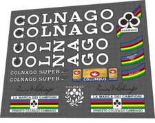 COLNAGO SUPER FRAME STICKER