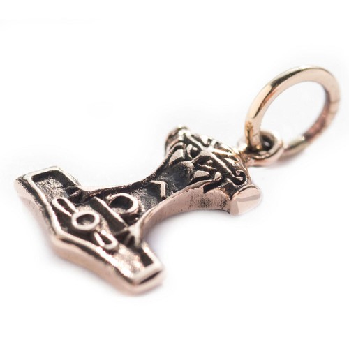 Thors hammer klein bronze - hammer,