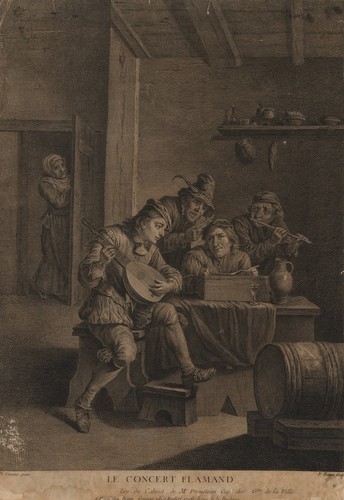 Basan nach teniers - (*1723),