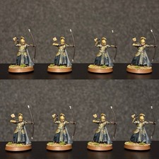 Herr der Ringe Krieger der letzten Allianz Elfen x8 bemalt auf Bestellung