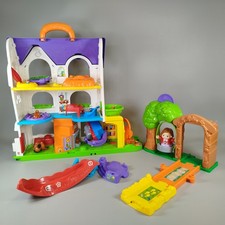 Kinder Interaktives Spielhaus mit Spielfigur & Rutsche