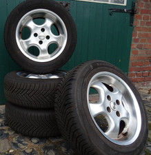 Ganzjahresräder ARTEC CUP 7Jx15 Alu, Hankook Kingery 4S2 195/60R15 M+S für MAZDA