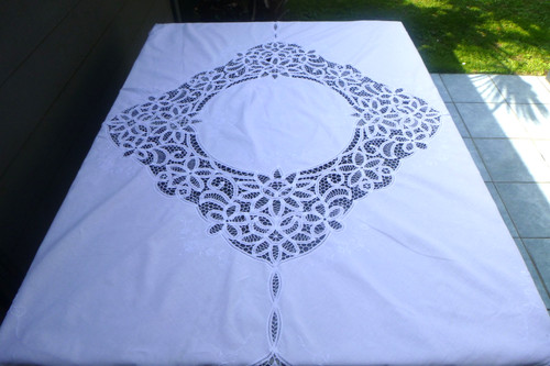 Große runde tischdecke - große,,