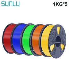 5*1KG SUNLU PETG PLA PLA+2.0