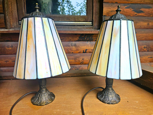 Tischlampe tiffany stil - 2x,