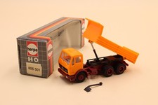 Herpa Mercede NG Hinterkipper 3achs orange/ochsenblutrot 806501 1:87 /HU24849