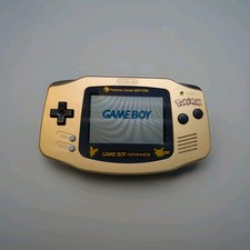 GameBoy Advance Konsole Gold