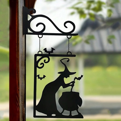 Halloween hexe metall - hexe,