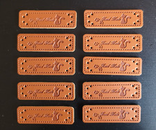 *Nähen DIY* 10 PU-Leder Label