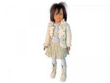 Künstlerpuppe Puppe Heidi Plusczok Vinyl Puppe 57 cm. Top Zustand