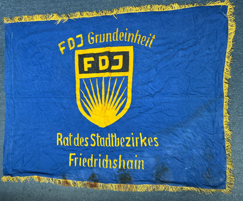 Ddr fahne fdj - ddr, rat