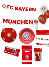 FC Bayern München Party-Set Dekoration Geburtstag Fußball Teller Sport