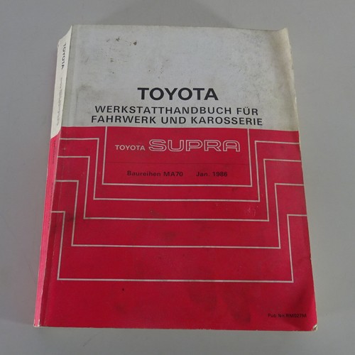 Werkstatthandbuch toyota supra - toyota,